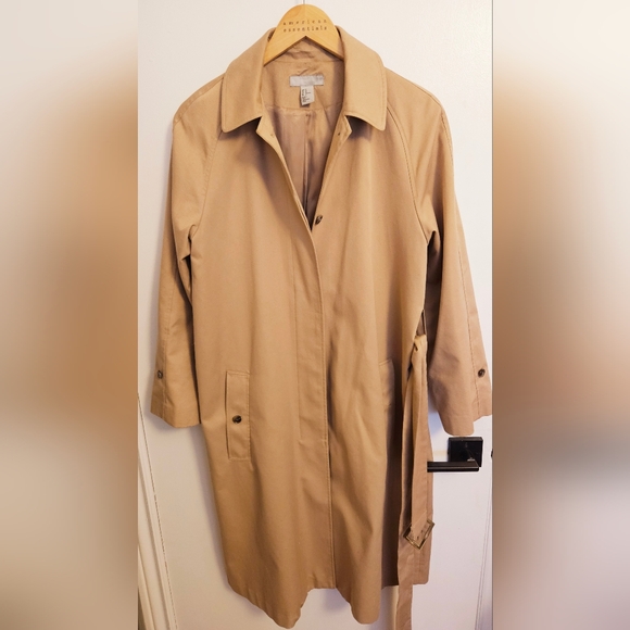 H&M Womens Car Coat-SZ US - Picture 1 of 12